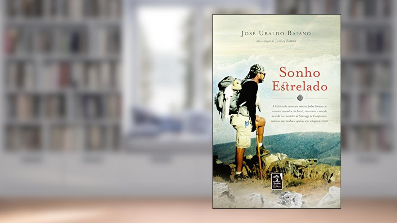 Capa de Sonho Estrelado, do autor José Ubaldo Baiano