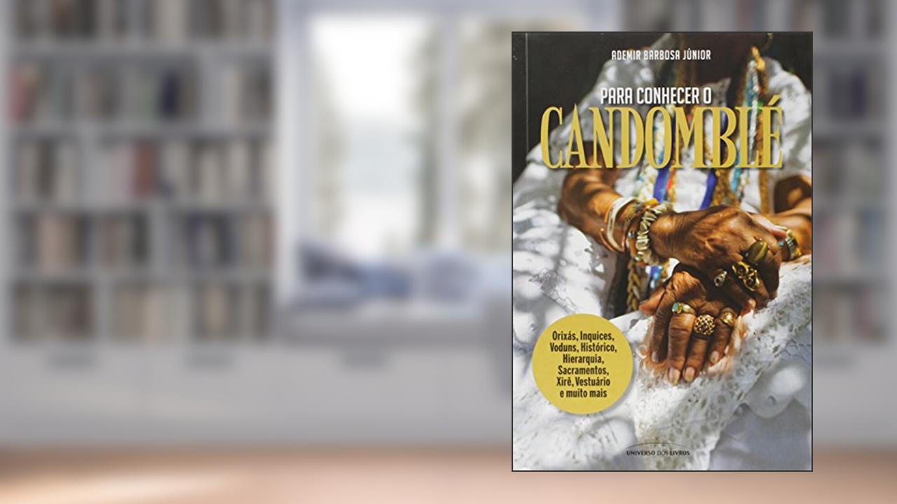 Capa de Para Conhecer o Candomble, do autor Ademir Barbosa Junior