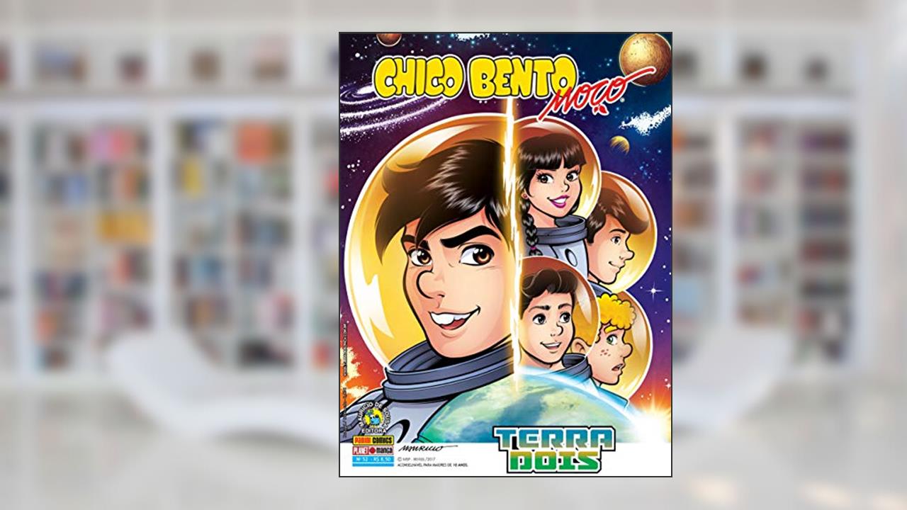 Capa de Chico Bento Moço - Volume 52, do autor Mauricio de Sousa
