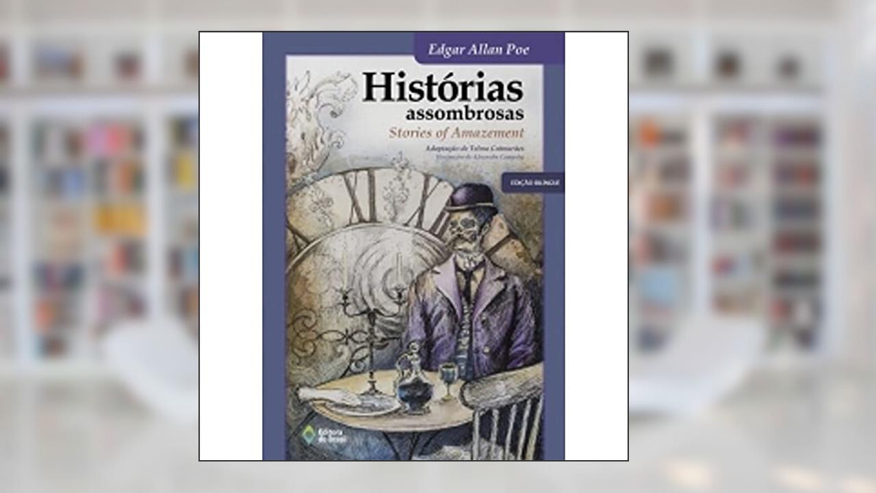 Capa de Histórias assombrosas: Stories of amazement, do autor Edgar Allan Poe