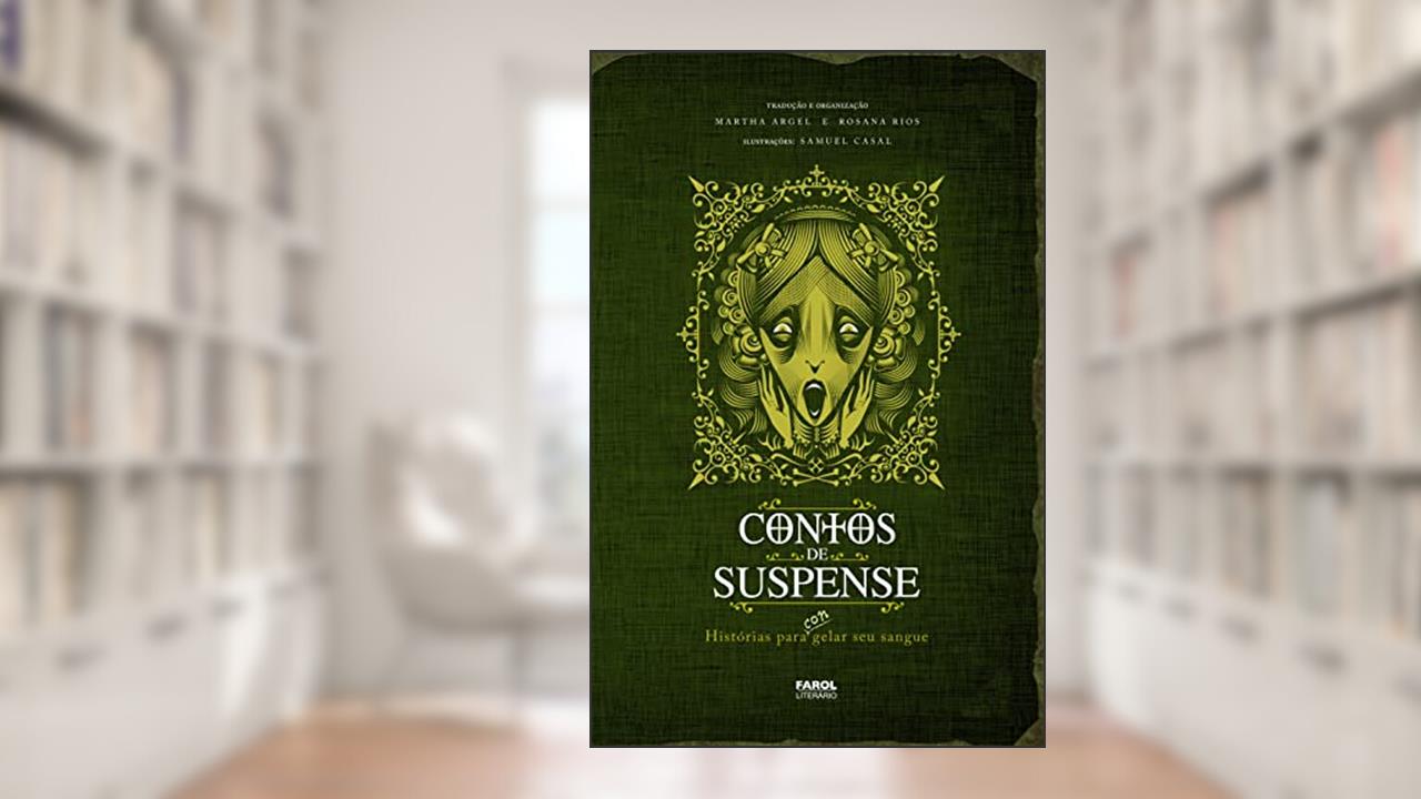 Capa de Contos de suspense - Histórias para congelar seu sangue, do autor Rosana Rios