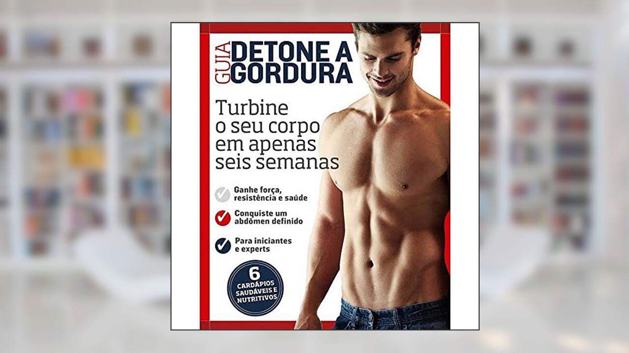 Capa de Guia detone a gordura, do autor On Line Editora