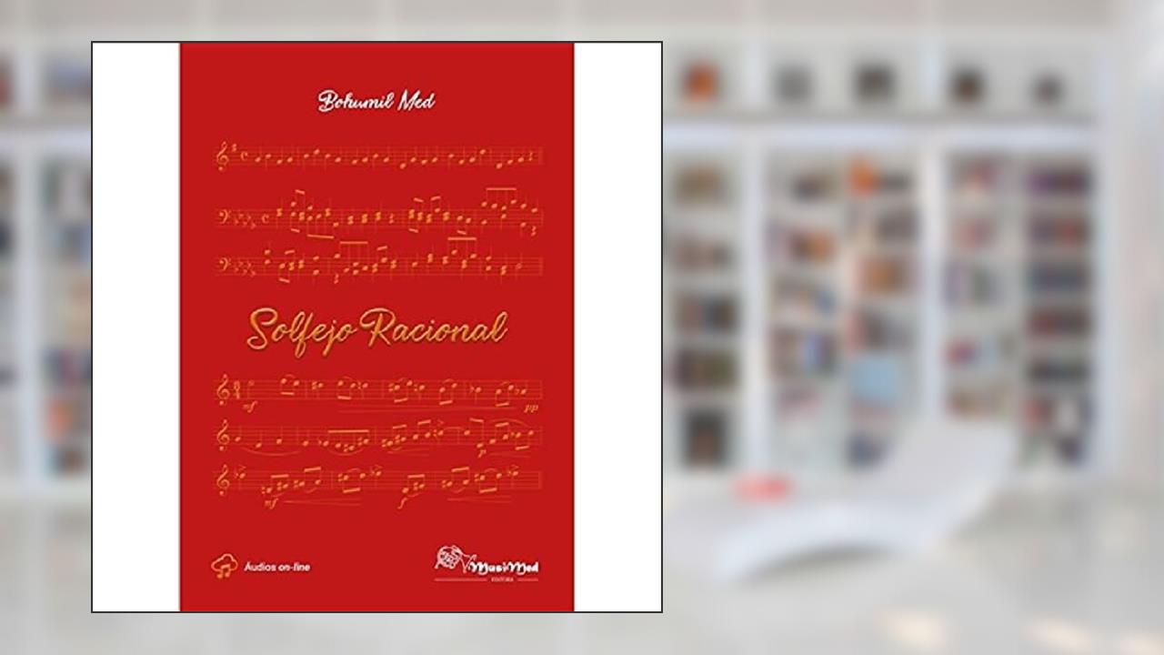 Capa de Solfejo Racional, do autor Bohumil Med