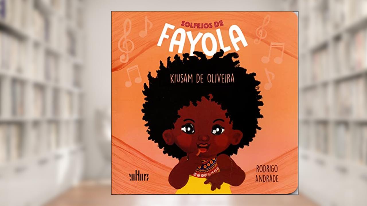 Capa de Solfejos de Fayola, do autor Kiusam de Oliveira
