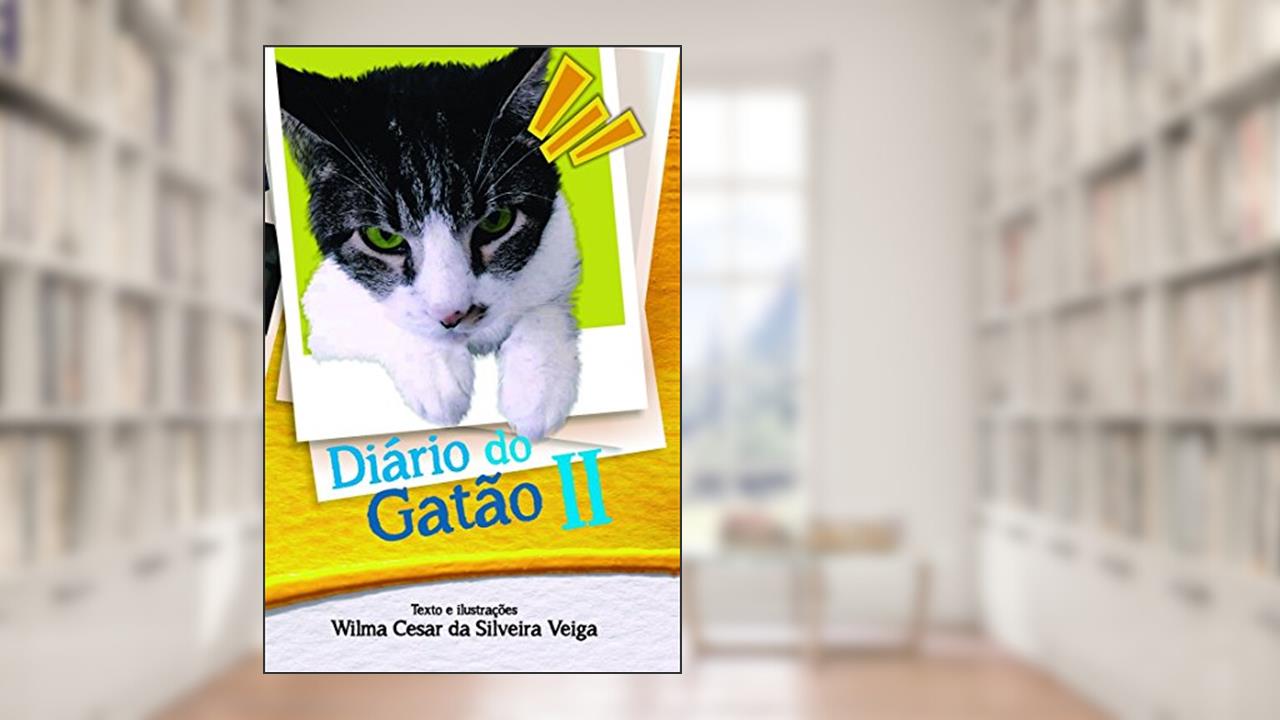 Capa de Diário do Gatão II, do autor Wilma Cesar da Silveira Veiga
