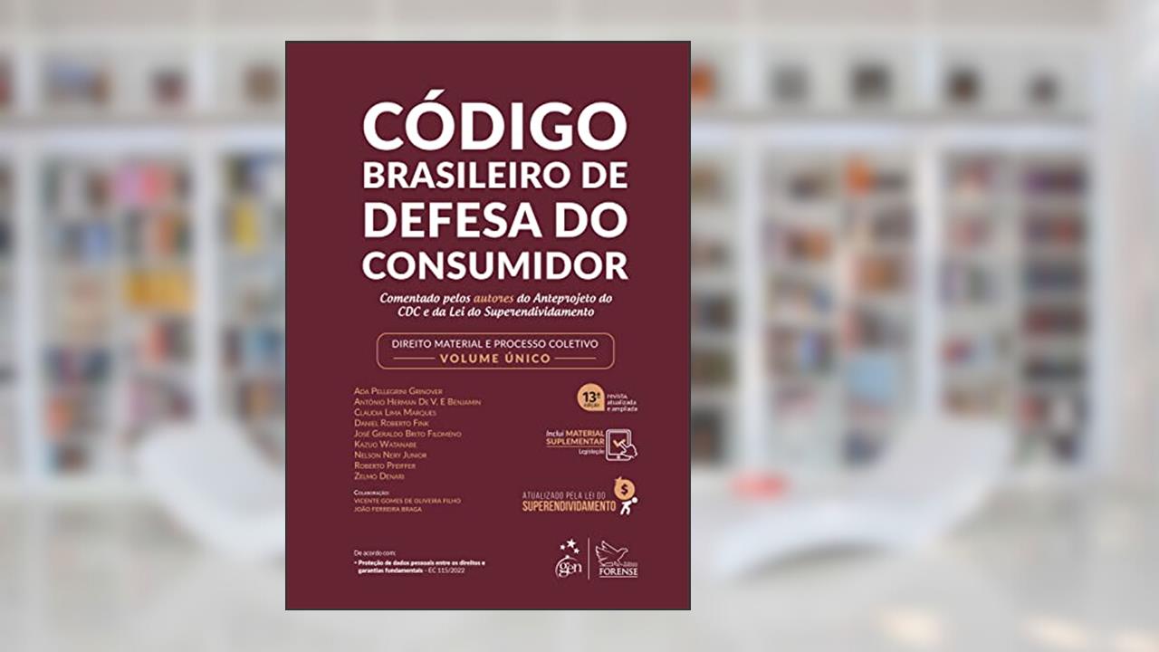 Capa de Código Brasileiro De Defesa Do Consumidor-Comentado Pelos Autores Do Anteprojeto, do autor Ada Pellegrini Grinover
