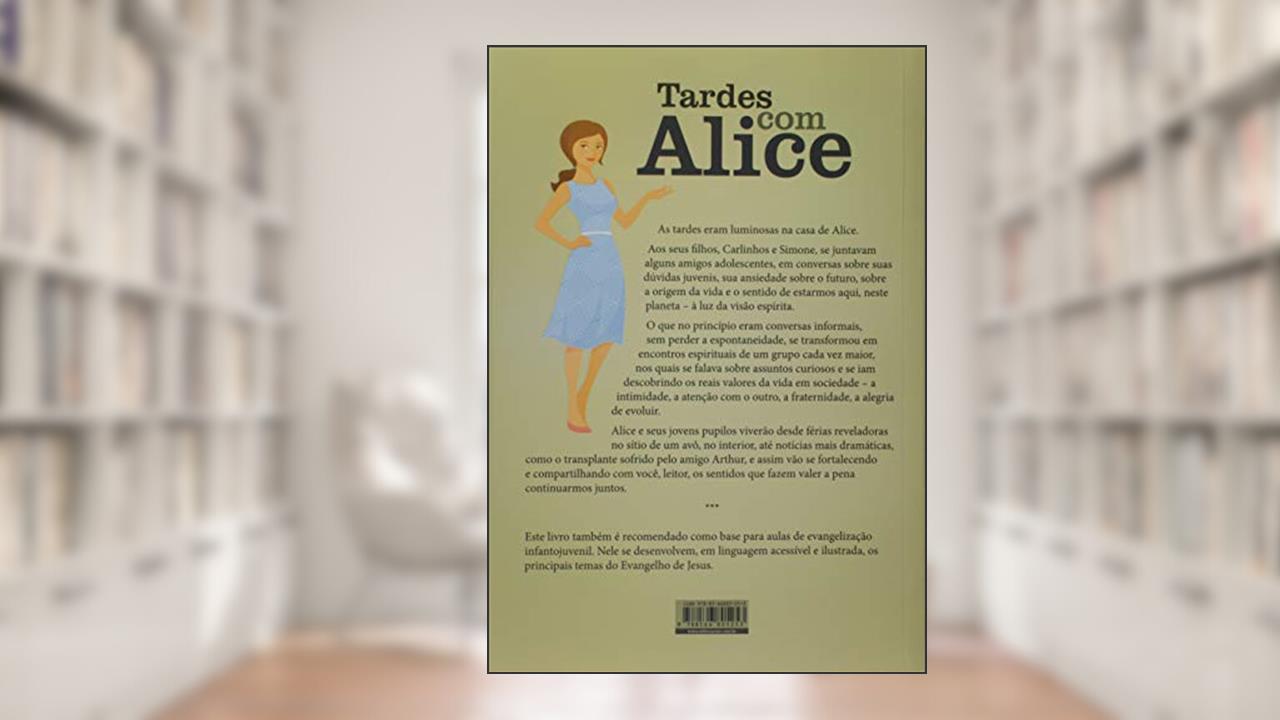 Capa de Tardes com Alice, do autor Ana Maria Couto de Sousa