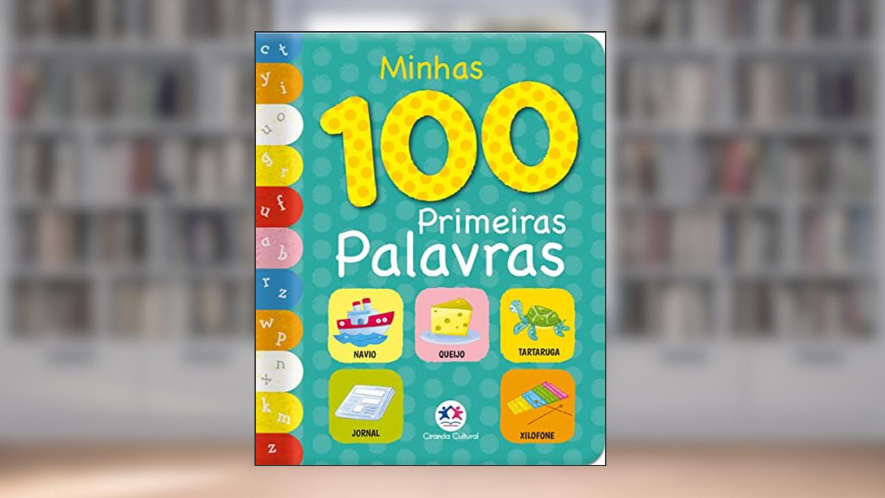 Capa de Minhas 100 primeiras palavras, do autor Ciranda Cultural
