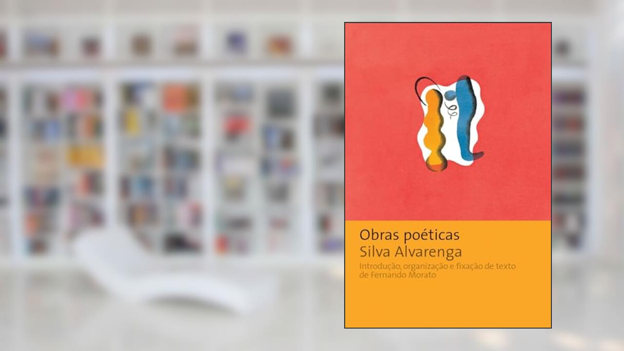 Capa de Obras poéticas, do autor Silva Alvarenga