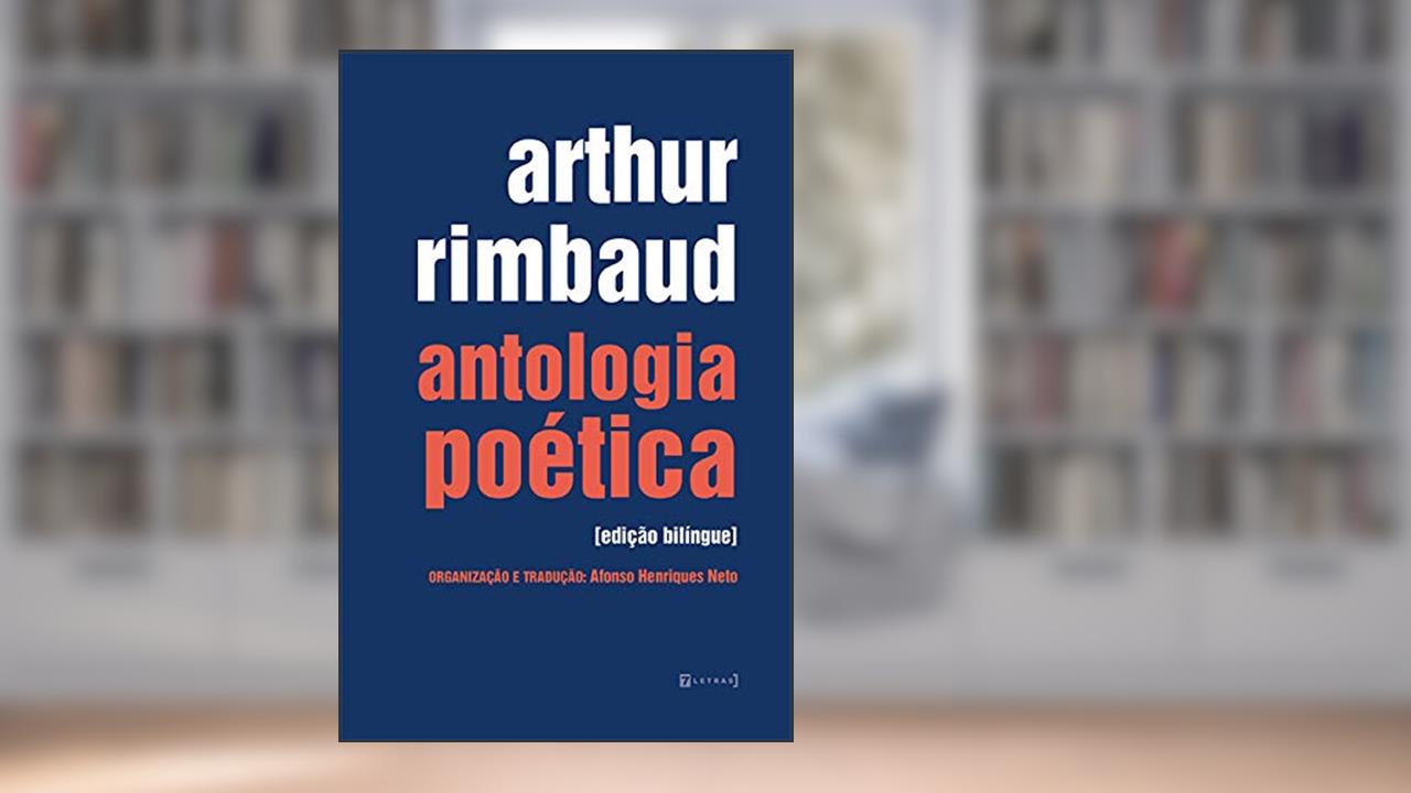 Capa de Antologia Poética, do autor Arthur Rimbaud