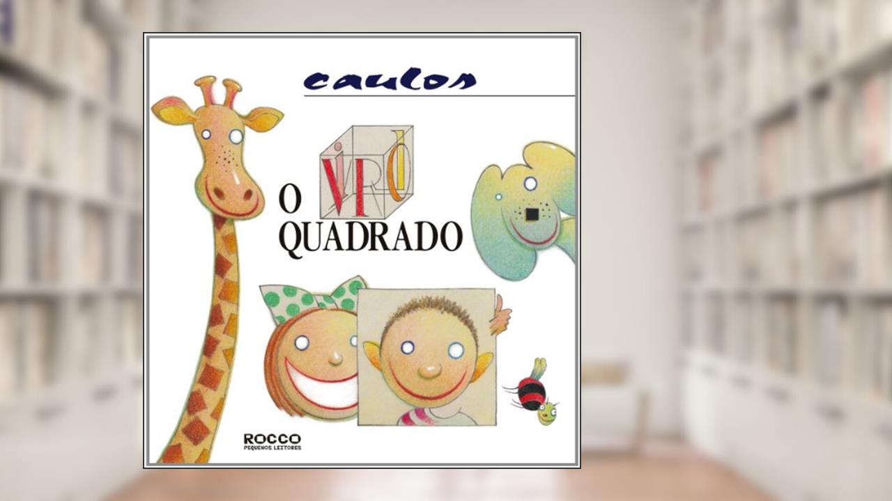 Capa de O Livro Quadrado, do autor Caulos