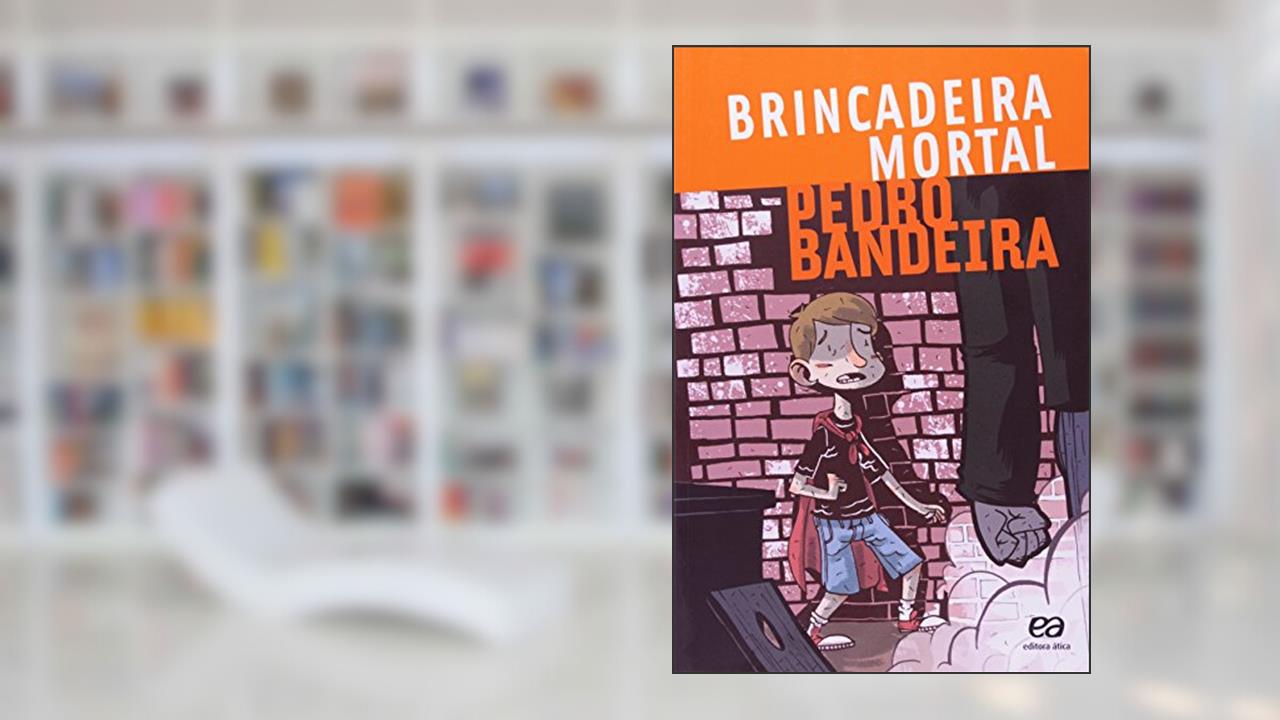 Capa de Brincadeira Mortal. Voo Livre, do autor Pedro Bandeira