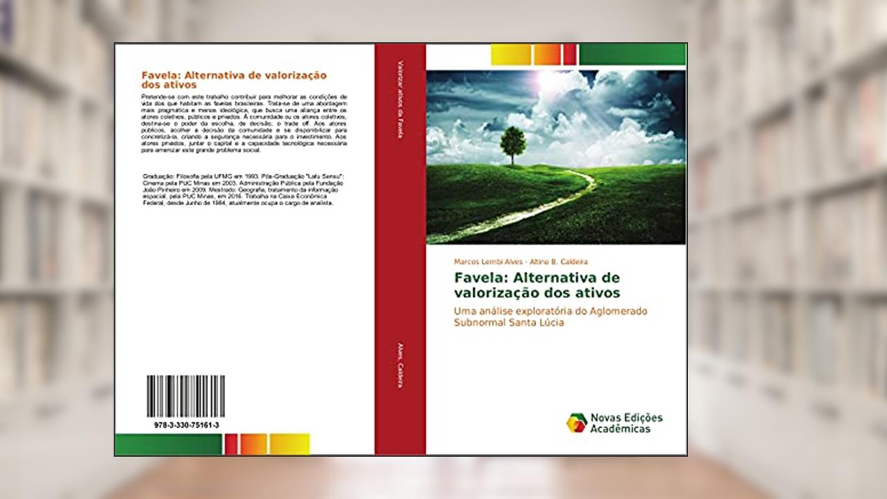 Capa de Favela: Alternativa de valorização dos ativos: Uma análise exploratória do Aglomerado Subnormal Santa Lúcia, do autor Marcos Lembi Alves; Altino B. Caldeira