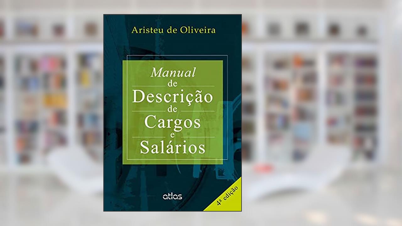 Capa de Manual de Descrição de Cargos e Salários, do autor Aristeu de Oliveira