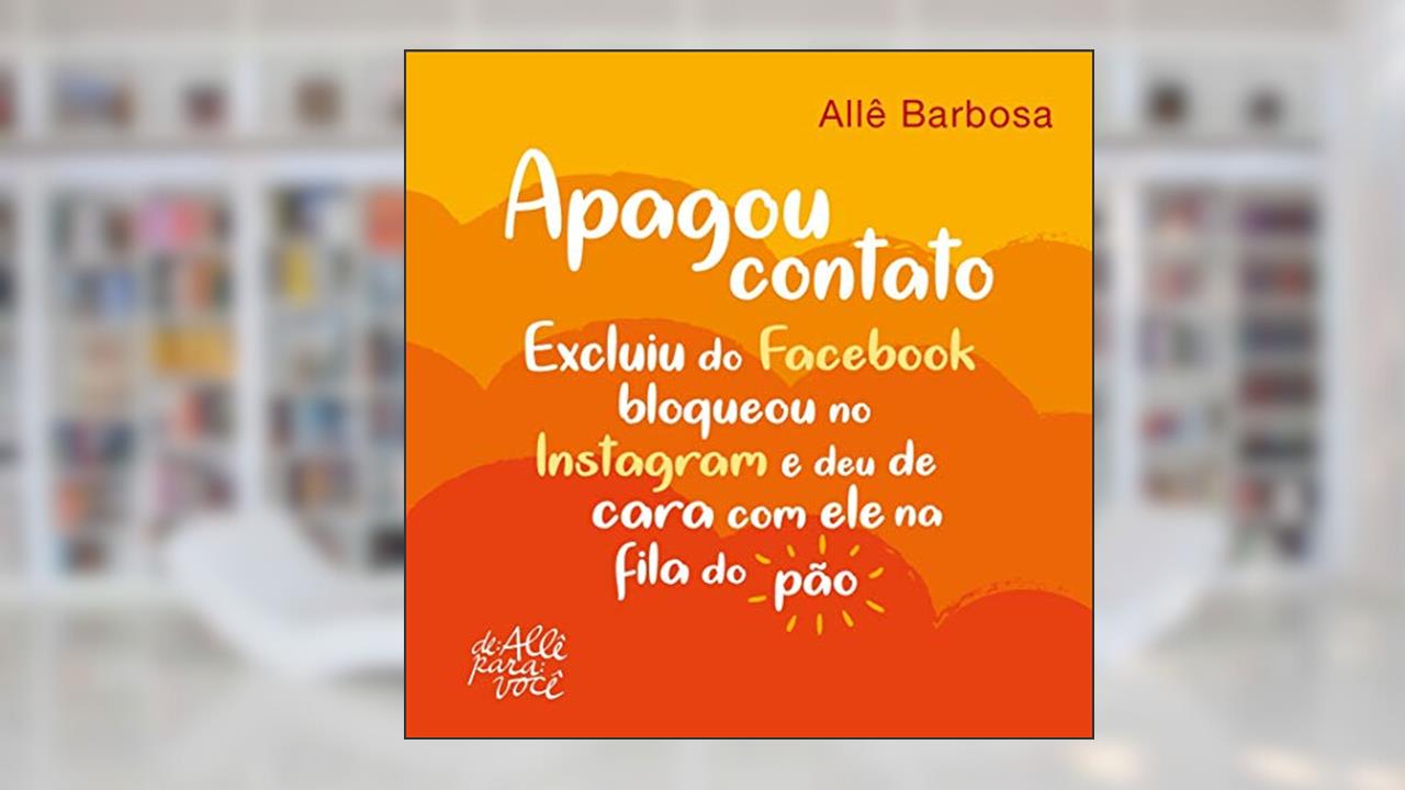 Capa de Apagou o Contato, do autor Allê Barbosa
