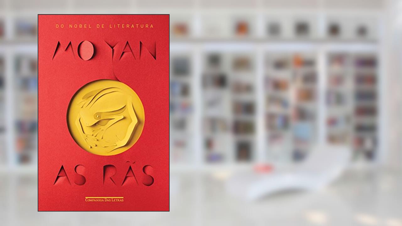 Capa de As rãs, do autor Mo Yan