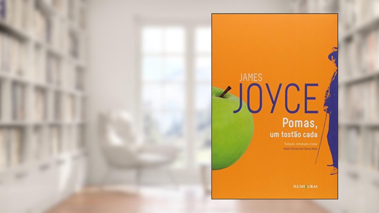 Capa de Pomas, um tostão cada, do autor James Joyce
