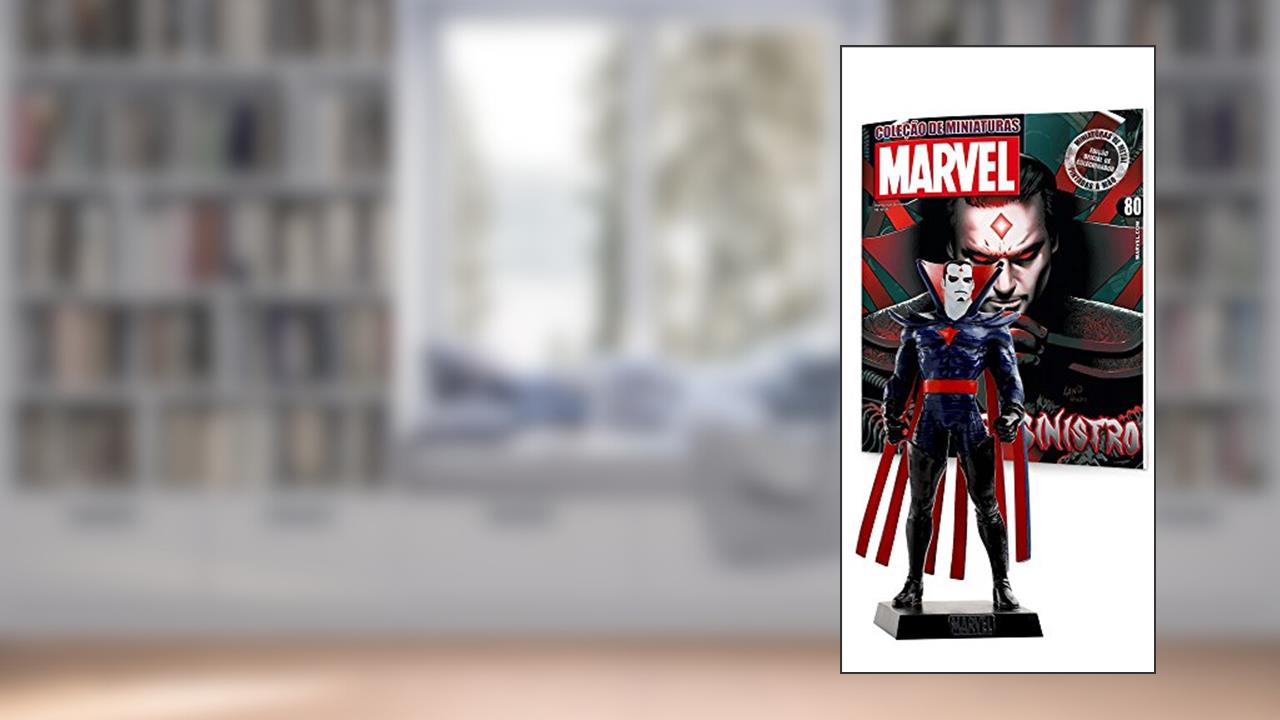 Capa de Marvel Figurines Edição 80. Sr. Sinistro, do autor Eaglemoss