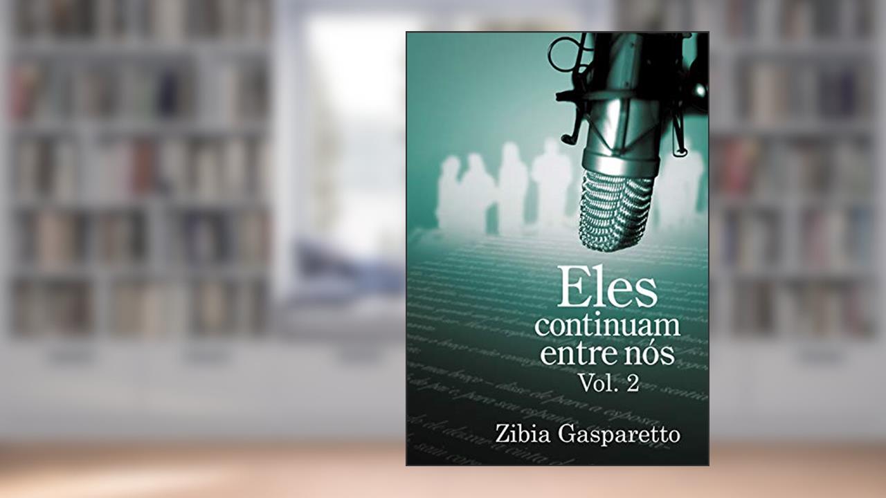 Capa de Eles continuam entre nós, do autor Zibia Gasparetto