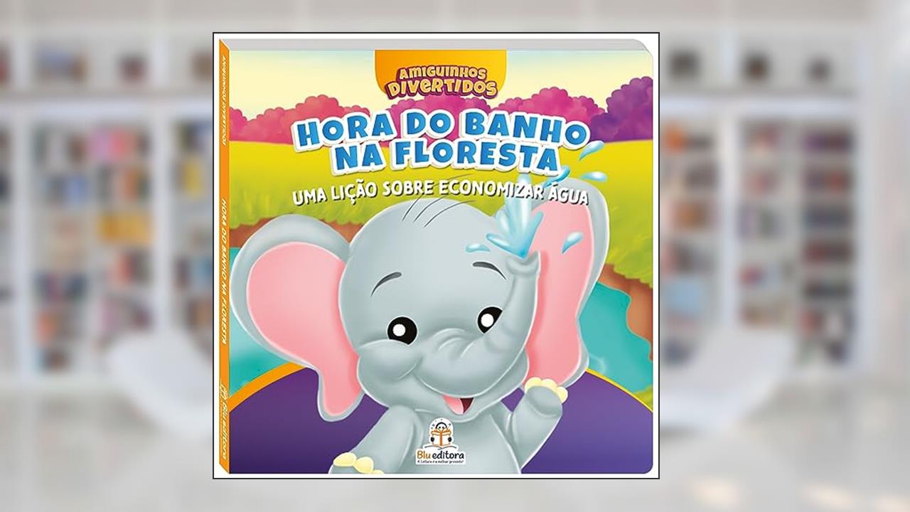 Capa de Amiguinhos divertidos: Uma lição sobre economizar água, do autor Book Factory