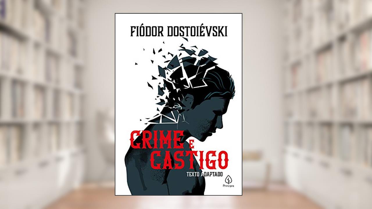 Capa de Crime e castigo, do autor Fiódor Dostoiévski