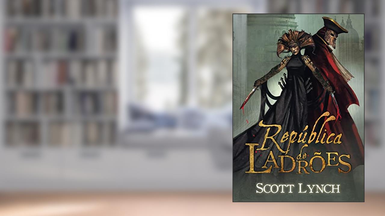 Capa de República de ladrões (Nobres Vigaristas - Livro 3), do autor Scott Lynch
