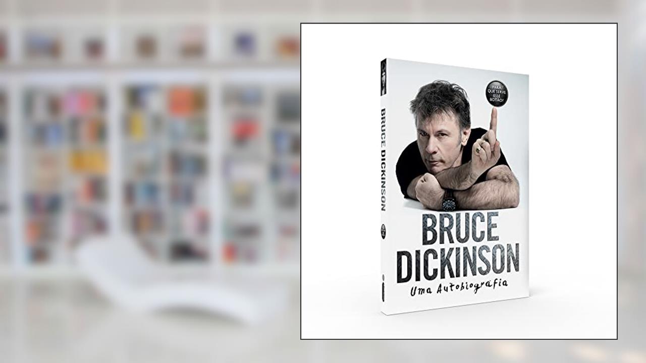 Capa de Bruce Dickinson. Uma Autobiografia, do autor Bruce Dickinson