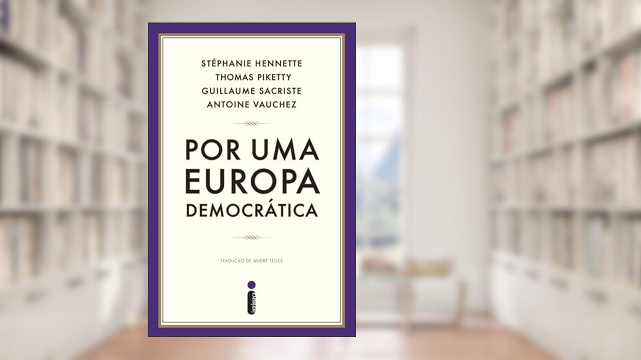 Capa de Por uma Europa democrática, do autor Thomas Piketty