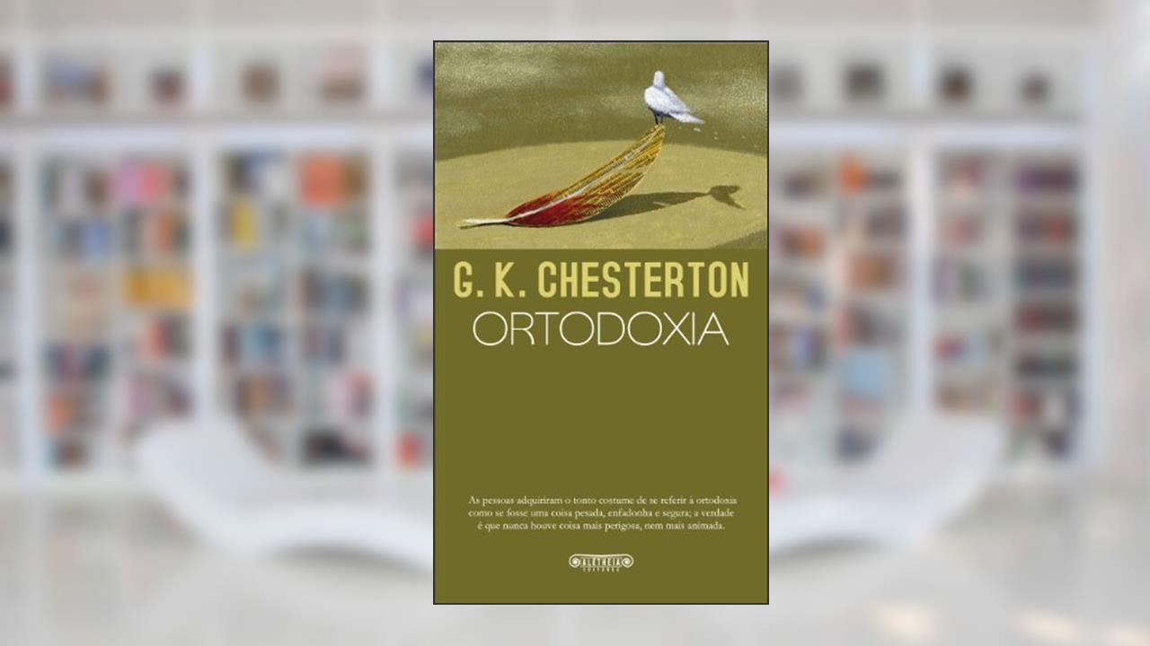 Capa de Ortodoxia, do autor G.K. Chesterton