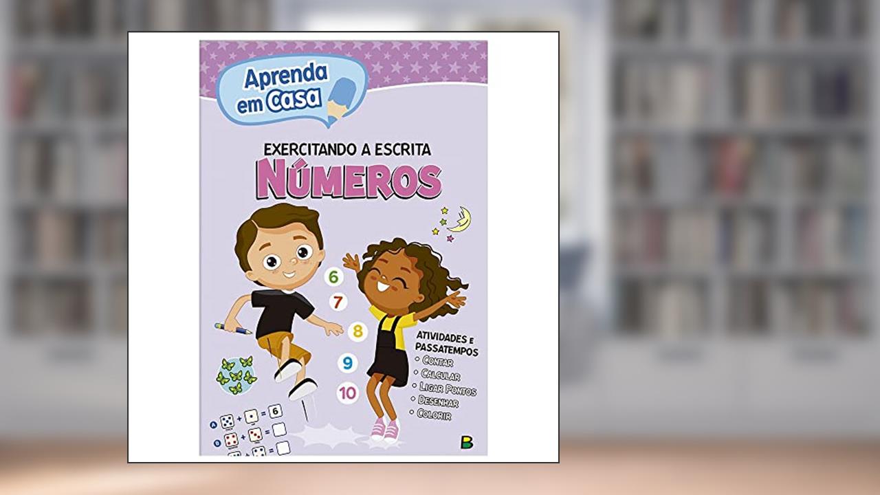Capa de Aprenda em casa Exercitando a Escrita: Números, do autor Todolivro