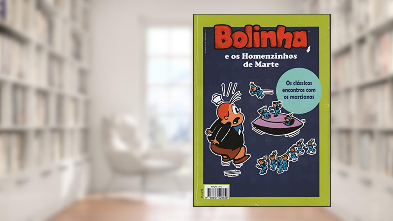 Capa de Bolinha. E os Homenzinhos de Marte, do autor Marjorie Henderson Buell