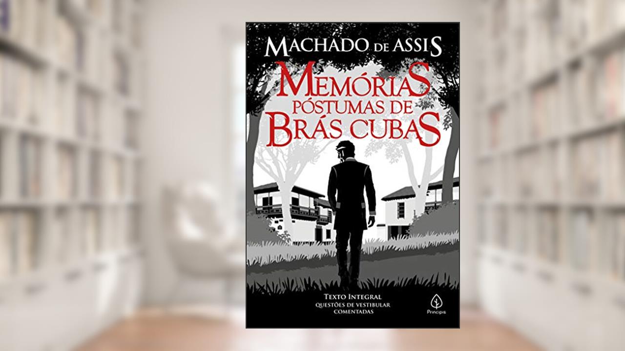 Capa de Memórias póstumas de Brás Cubas, de Machado de Assis