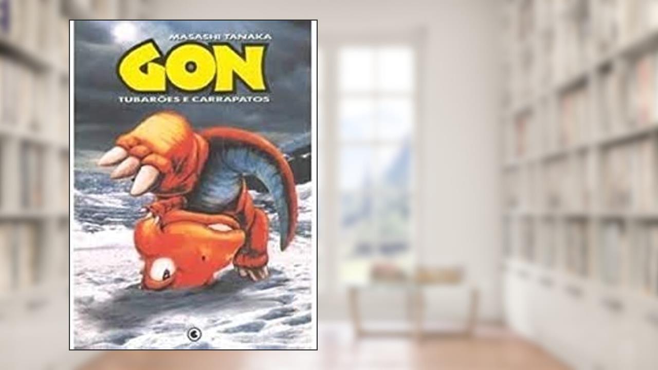 Capa de Gon, Tubarões E Carrapatos- Volume 2, do autor Masashi Tanaka
