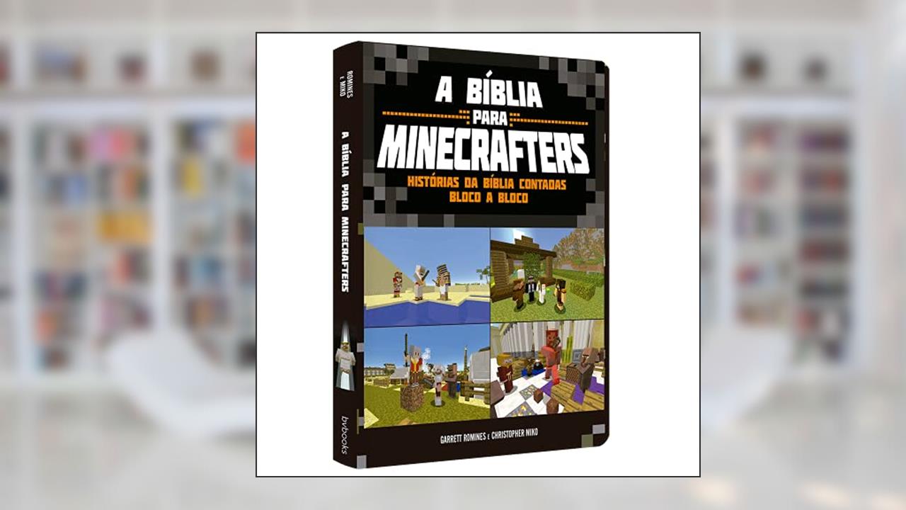 Capa de A Bíblia Para Minecrafters, do autor Garrett Romines; Christopher Miko
