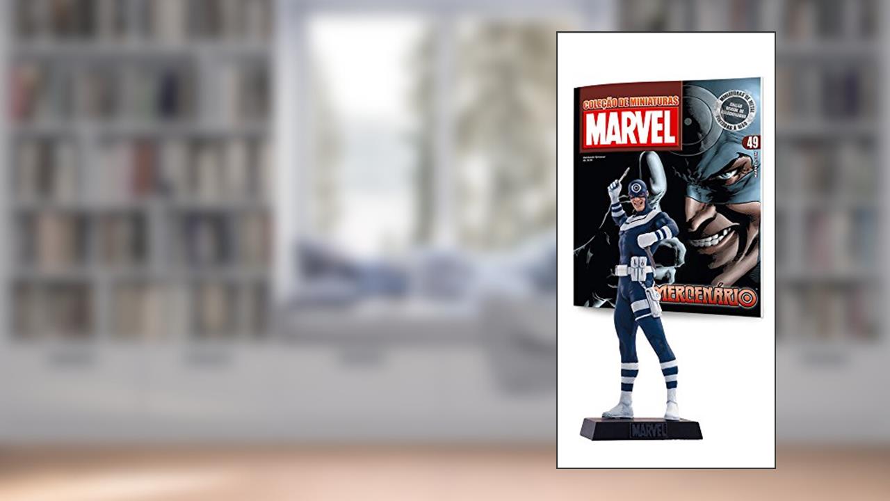 Capa de Marvel Figurines. Mercenário, do autor Eaglemoss