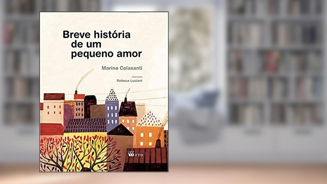 Capa de Breve História de um Pequeno Amor, do autor Marina Colasanti