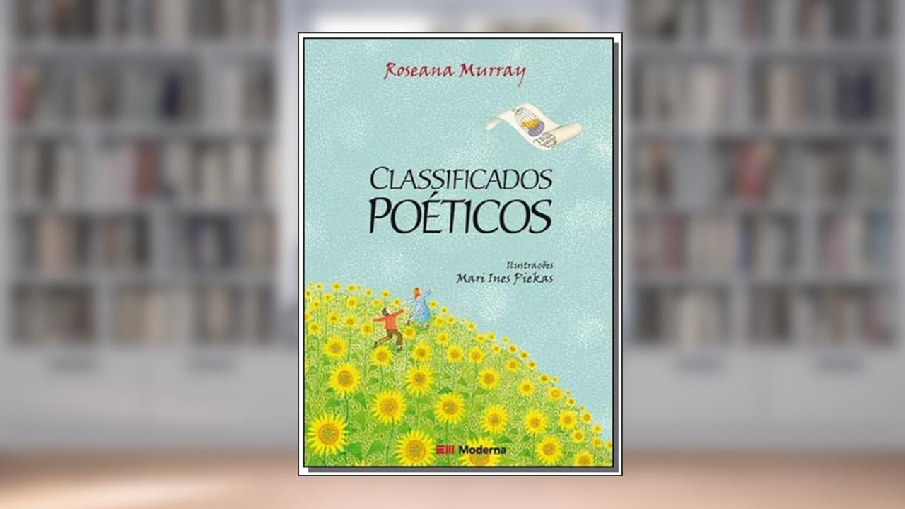Capa de Classificados poéticos, do autor Roseana Murray