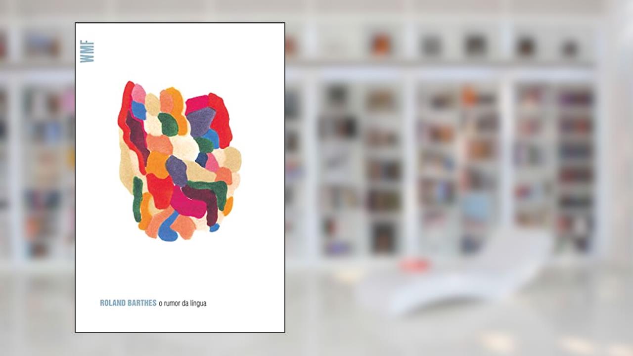 Capa de O rumor da língua, do autor Roland Barthes