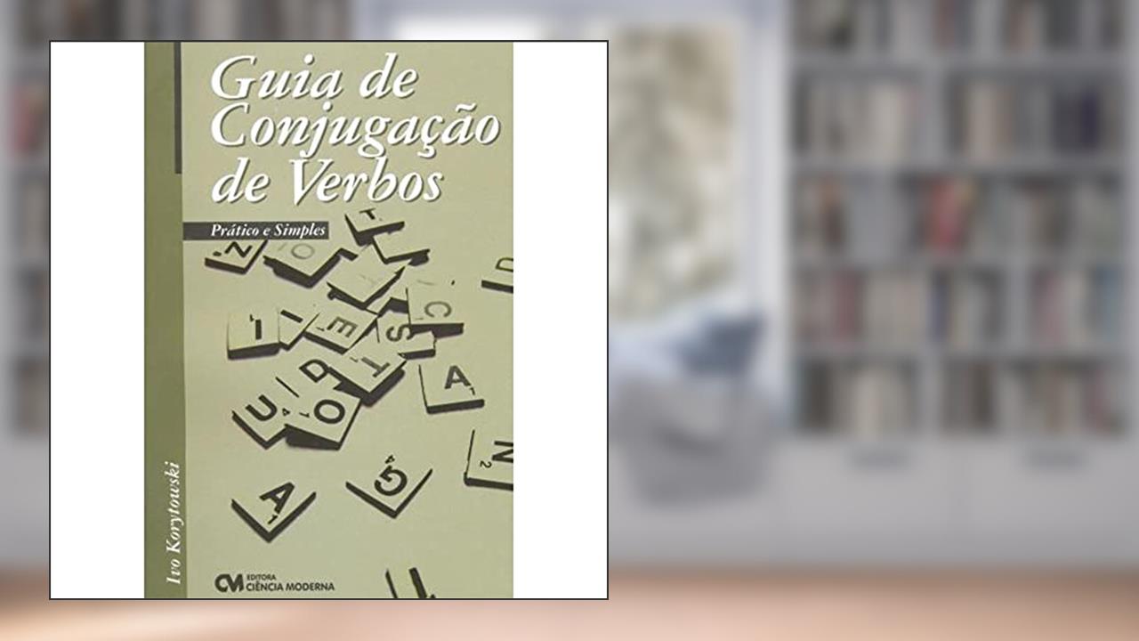 Capa de Guia de Conjugação de Verbos. Prático e Simples, do autor Ivo Korytowski