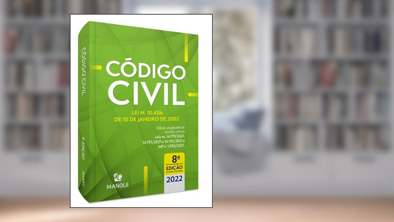 Código Civil: Lei n. 10.406, de 10 de janeiro de 2002, do autor Editora Manole