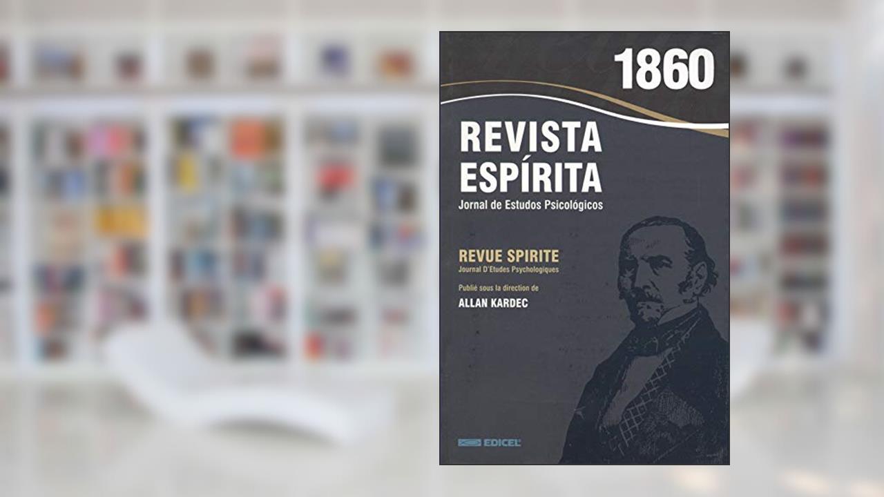 Capa de Revista espírita - 1860 - Ano III, do autor Allan Kardec