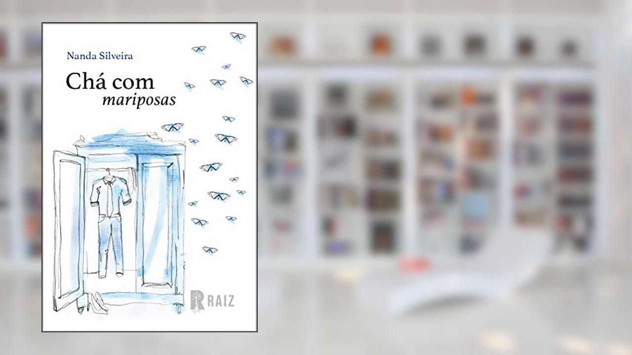 Capa de Chá com mariposas: Coleção Ruído, do autor Nanda Silveira