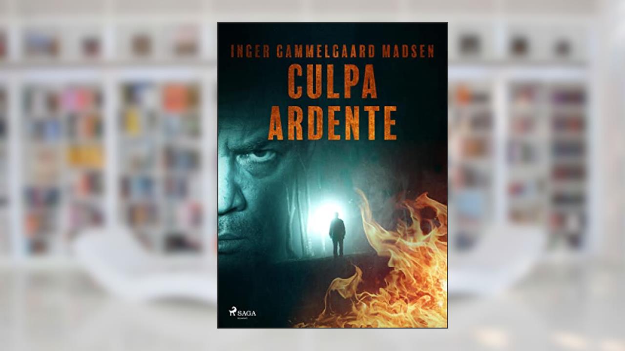 Capa de Culpa ardente, do autor Inger Gammelgaard Madsen