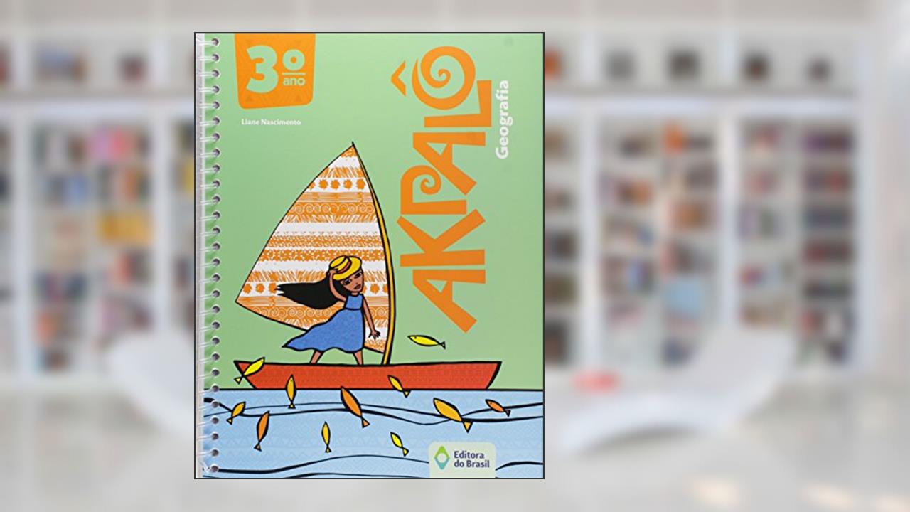 Capa de Akpalô. Geografia. 3º Ano, do autor Liane Nascimento