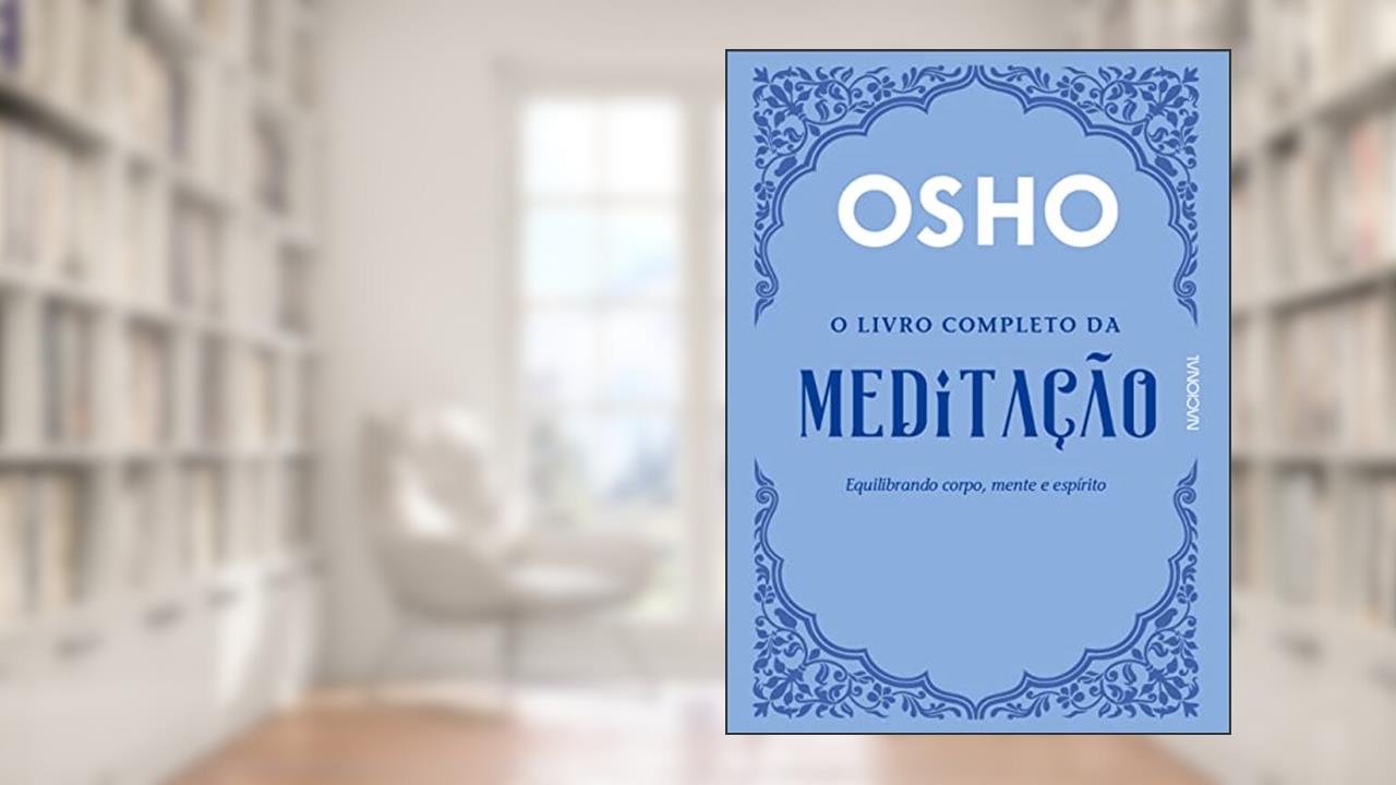 Capa de O livro completo da meditação, do autor Osho
