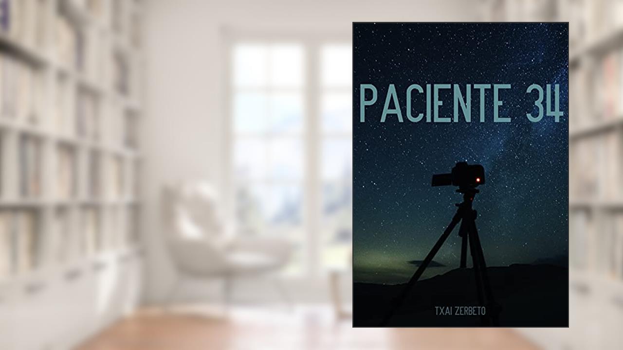 Capa de Paciente 34, do autor Txai Zerbeto