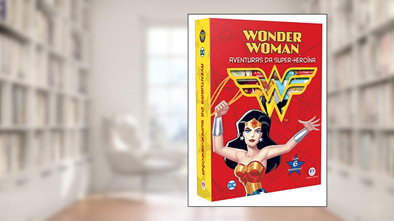 Capa de Mulher Maravilha - Aventuras da super-heroína, do autor Ciranda Cultural