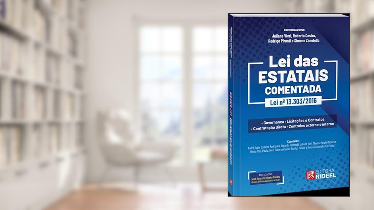 Capa de Lei das Estatais Comentada - Lei nº 13.303/2016, do autor Por Vários Autores