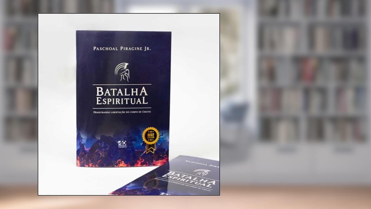 Capa de Batalha Espiritual: Ministrando Libertação no Corpo de Cristo, do autor Paschoal Piragine Jr.