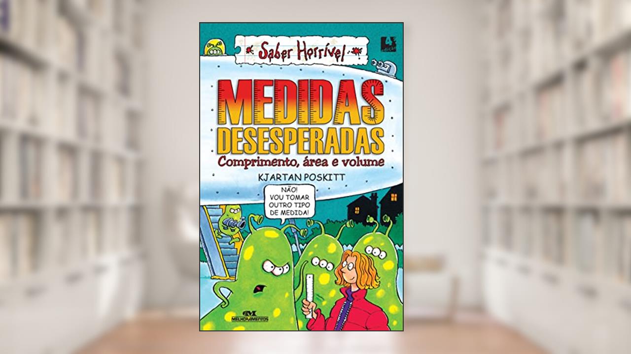 Capa de Medidas desesperadas, do autor Kjartan Poskitt